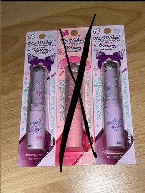 wet n wild Kuromi glossy lip balm 2x